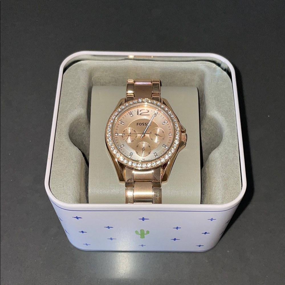 Fossil Women's Rose Gold Watch